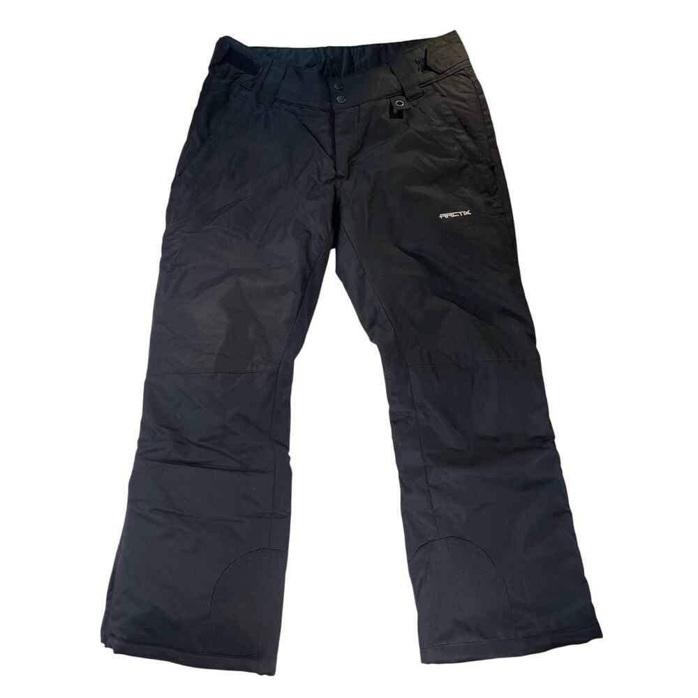 Arctix Womens Snow Ski Pants L Short Black Insulated Waterproof Winter Outdoor